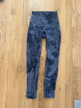 lululemon athletica Black Tie-Dye High-Rise Leggings